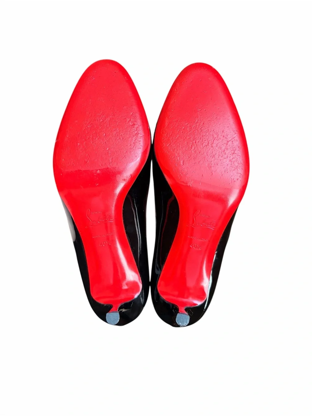 Christian Louboutin Vinodo 85mm patent leather bow heels